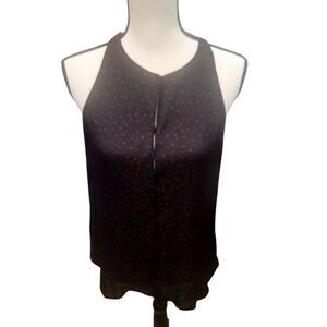 A.L.C. 100% Silk Tank with Abstract Print. Size M.
